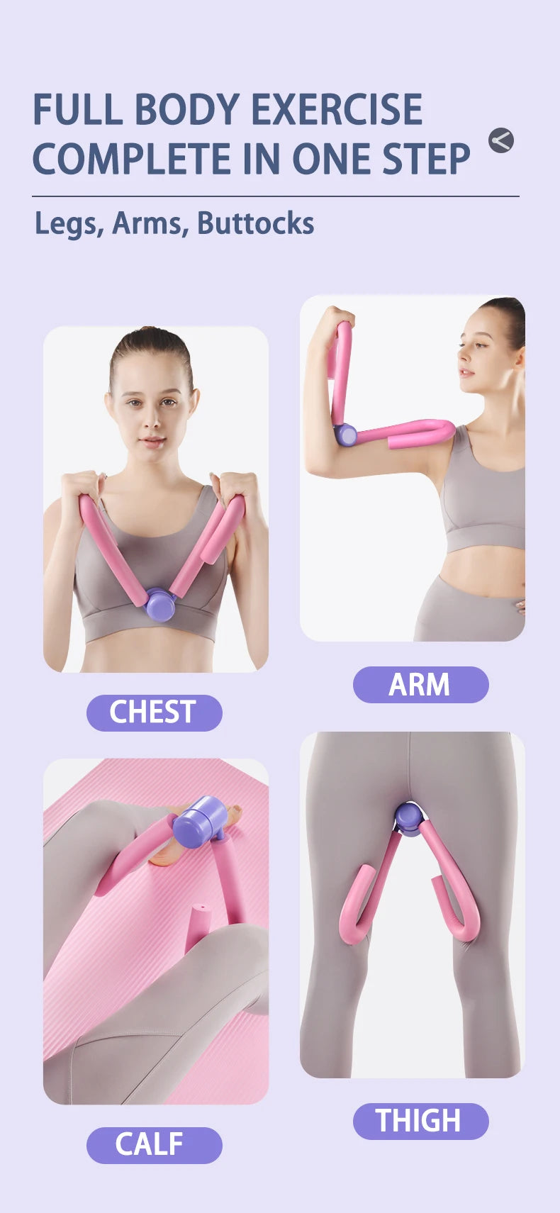 Multifunctional Fitness Leg Clamp Inner Thigh Fitness Equipment Stovepipe Artifact Leg Trainer Fitness Accessories