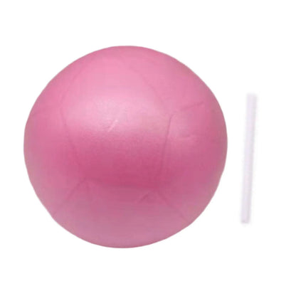 Fitness Yoga Ball Pilates Ball Inflated Mini Frosted Shaped Explosion-proof Slip Resistant Core Balance Ball with Included Tube
