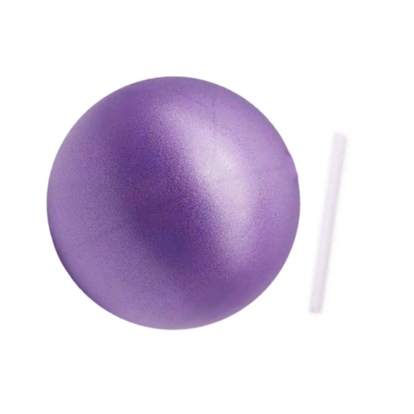 Fitness Yoga Ball Pilates Ball Inflated Mini Frosted Shaped Explosion-proof Slip Resistant Core Balance Ball with Included Tube