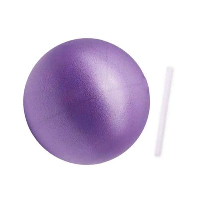 Fitness Yoga Ball Pilates Ball Inflated Mini Frosted Shaped Explosion-proof Slip Resistant Core Balance Ball with Included Tube